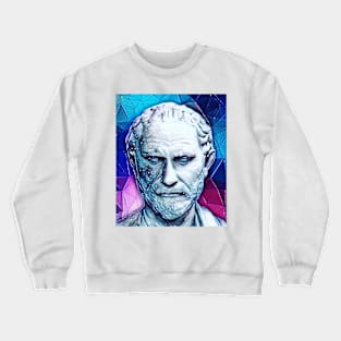 Megasthenes Snowy Portrait | Megasthenes Artwork 13 Crewneck Sweatshirt